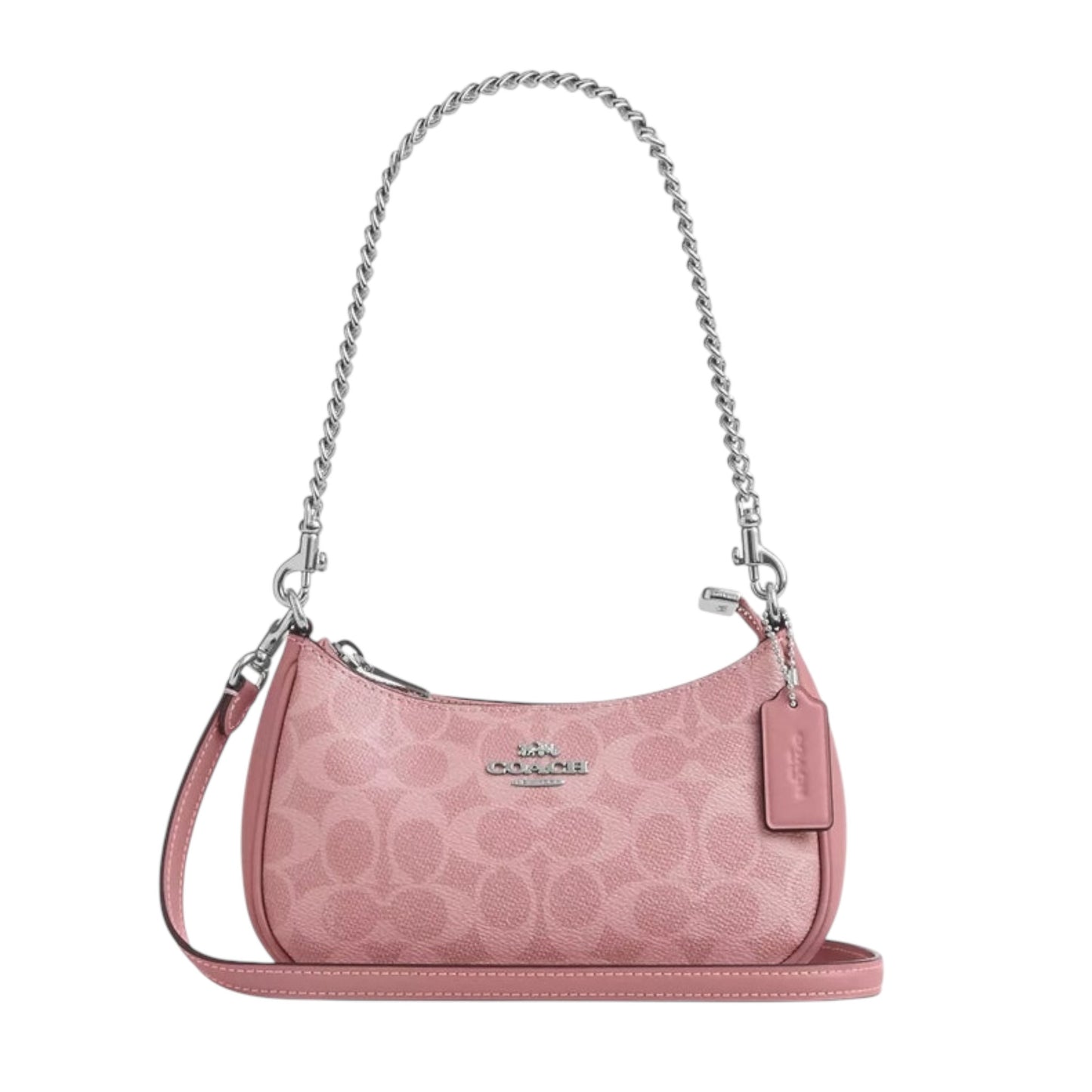 Bolsa Crossbody COACH Teri Color Rosa Liso