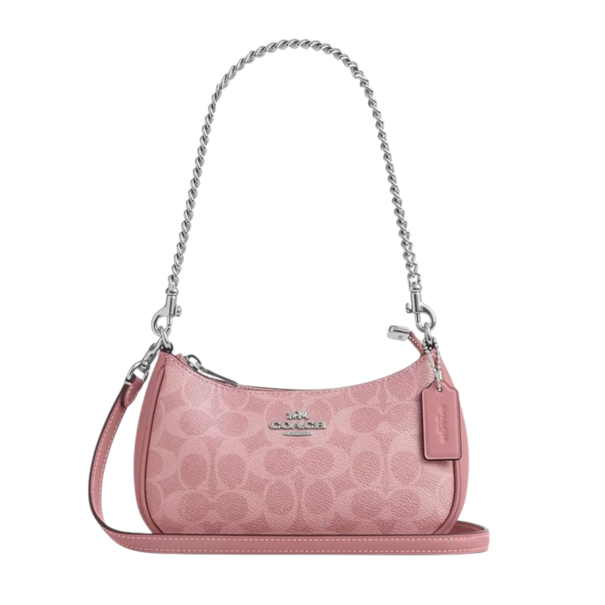 Bolsa Crossbody COACH Teri Color Rosa Liso