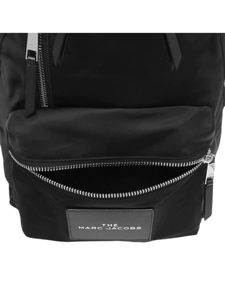 Mochila color negro Marc Jacobs