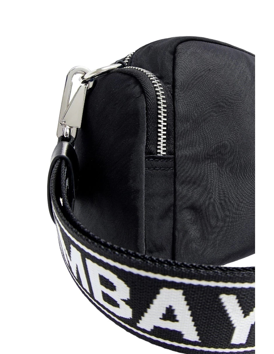Bolsa Bandolera Bimba y Lola Mediana Color Negro logo circular