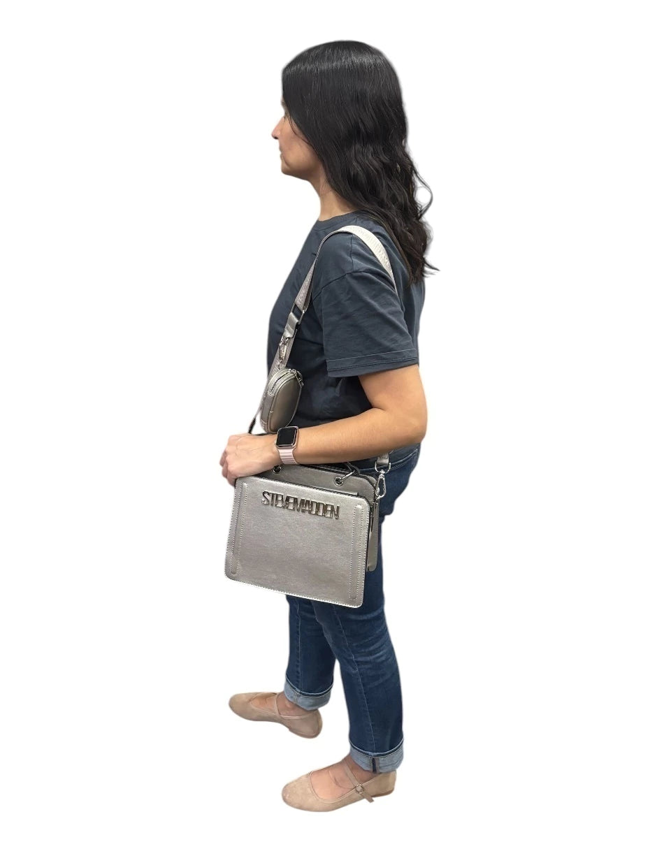 Bolsa Bevelyn Shoulder Steve Madden Metallic para mujer